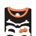 thumbnail image 5 of WIBACKER 2-9Y Toddler Boys Girls Pajamas Skeleton Halloween PJs Glow in the Dark Sleepwear Sets Kids Jammies, 5 of 10