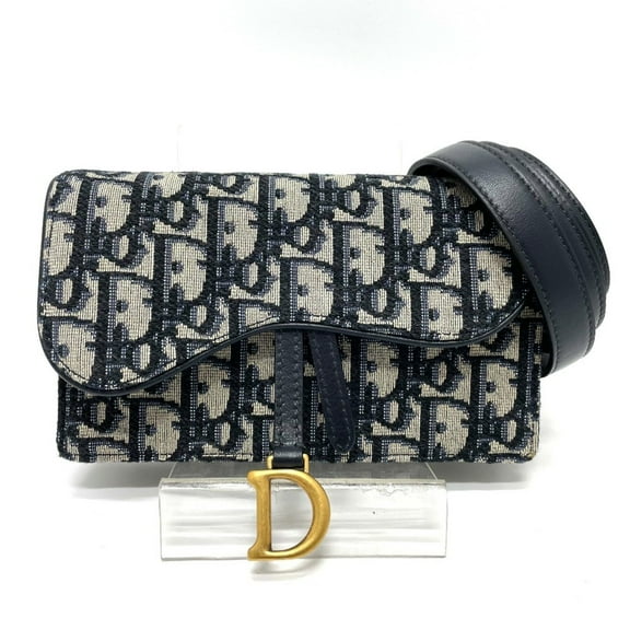 Pre-Owned Christian Dior Dior S5619CTZQ_M928 Oblique Trotter Saddle Belt Pouch Bag... (Good)