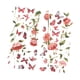 thumbnail image 4 of 2 pegatinas de pared de mariposa, pegatinas de pared de hojas y flores, decoración artística de pared para guardería infantil, 4 of 7