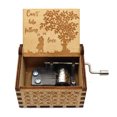 thumbnail image 1 of Can't Help Falling In Love Wood Music Box, Antique Engraved Musical Boxes Case For Birthday Present Kid Toys Hand-operated (wood-a), 1 of 5