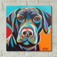 thumbnail image 6 of Epic Art 'Dog Friend II' by Carolee Vitaletti, Acrylic Glass Wall Art, 12"x12", 6 of 8