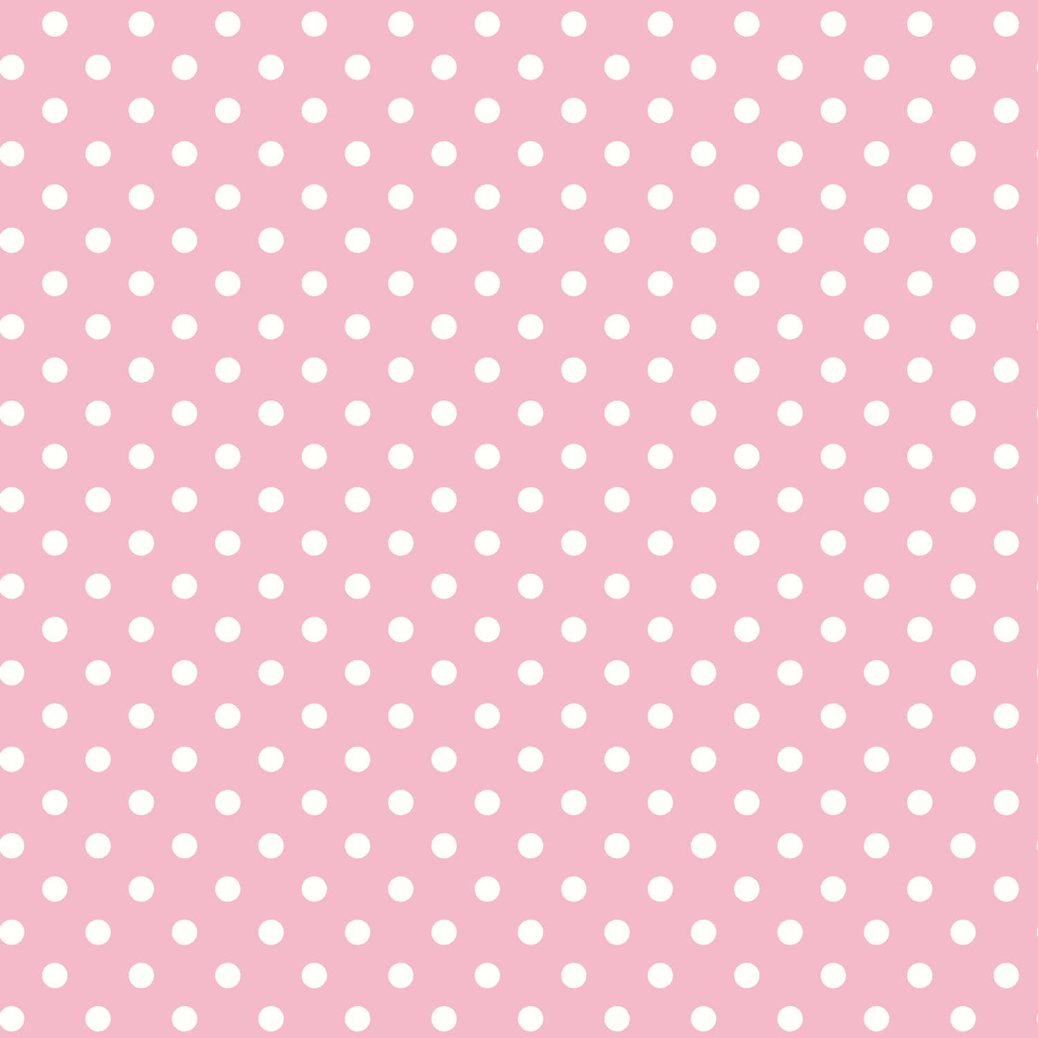 Waverly Inspirations Cotton 18" x 21" Fat Quarter Medium Dot Carnation Print Fabric, 1 Each