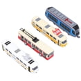 thumbnail image 4 of Modelo de autobús BuyWeek ferroviario de alta velocidad vehículo de juguete con retroceso, 4 of 14