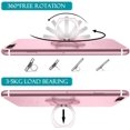 thumbnail image 3 of Soporte para teléfono móvil negro, soporte universal para teléfono móvil con forma de anillo, soporte para teléfono inteligente con forma de gato para iPhone XS X 8 7 6 5, Samsung Galaxy, 3 of 5
