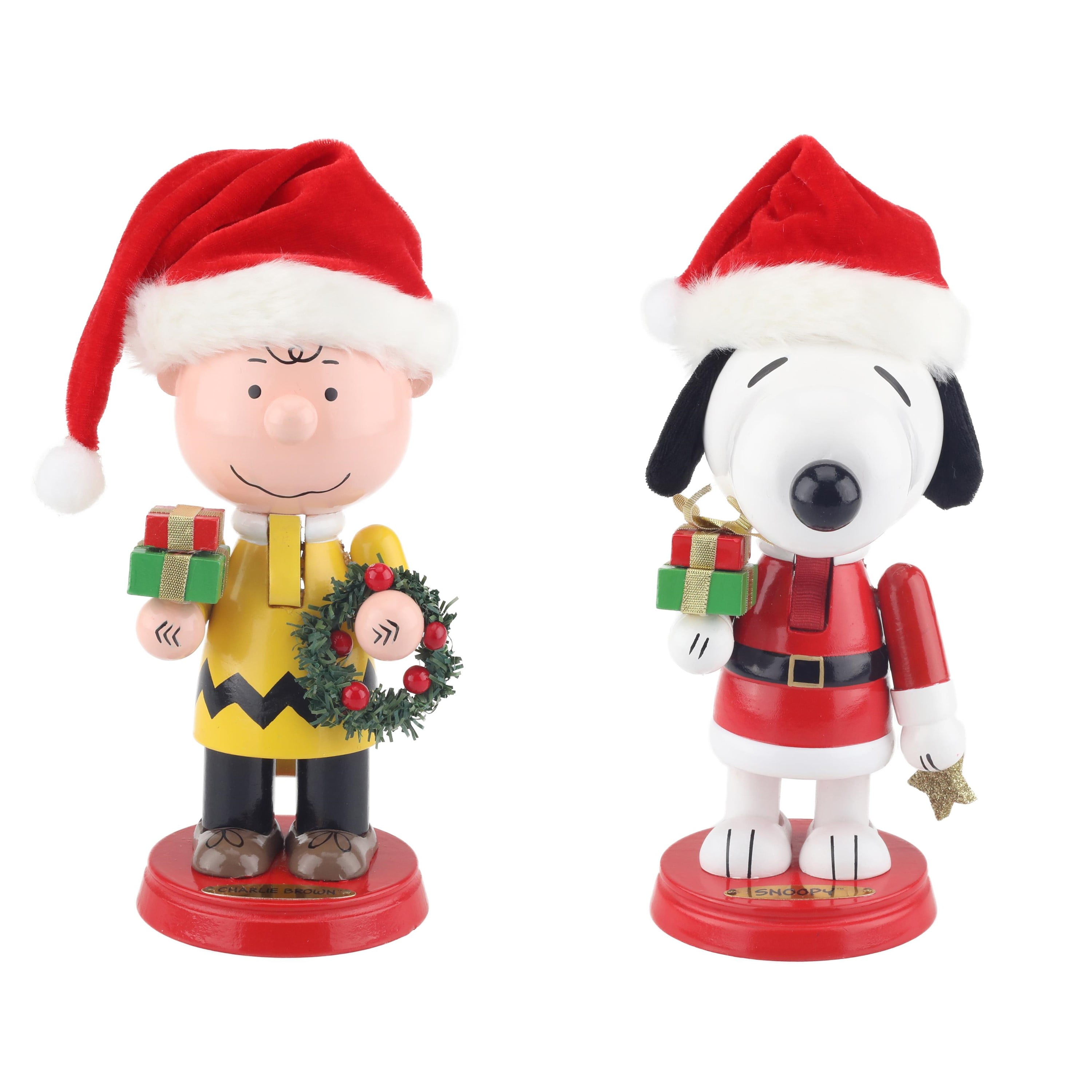 Peanuts 8.25in Snoopy and Charlie Brown Nutcracker
