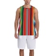 thumbnail image 4 of Easygdp Camouflage Shark Men's Mesh Basketball Jersey Quick Drying Sleeveless Shirts Fitted Muscle Tank Tops Sport Round Neck T-Shirt - Small, 4 of 9