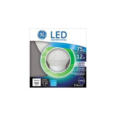 12 Watt LED Floodlight - Replaces 65 Watt Light Bulb 1 Pack