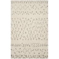 thumbnail image 4 of SAFAVIEH Casablanca Domhnall Southwestern Shag Area Rug, Ivory/Grey, 6' x 9', 4 of 10