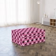 thumbnail image 3 of Animal Foldable Mattress, Romantic Couple Dogs Kissing, 74.8" x 35.4", Pink Charcoal Grey, by Ambesonne, 3 of 6