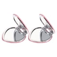 thumbnail image 3 of Espejo compacto con forma de corazón para mujer, espejo pequeño de bolsillo, portátil, rosa, miniespejo plegable, espejo de maquillaje de viaje para niñas, 3 of 8