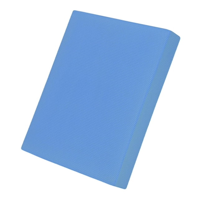 DYNWAVECA Balance Pad Balance Mat Anti Slip Men Women Knee Protection Exercise Mat Mat for Indoor Pilates Physical Gymnastics Blue