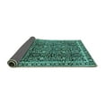 thumbnail image 2 of Ahgly Company Indoor Rectangle Persian Turquoise Blue Traditional Area Rugs, 2' x 3', 2 of 4