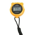 thumbnail image 2 of NIBOLOG Digital Stopwatch Waterproof Compact Size Simple Operation No Clock No Date Silent Stopwatch Timer Chronograph Devices, 2 of 8
