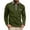 Army Green, variant on Zylanna Men's Long Sleeve Polo Shirts with Chest Pocket, Solid Slim Fit Spring Fall Turndown Collar Casual Pullover Tops for Man Dark Gray