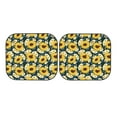 thumbnail image 5 of Lsque Sunflowers 2 PCS Windshield Sun Shade | CarFoldable Window Covers | Car Accessories Reflect UV for Universal Cars SUV Truck | Medium, 5 of 7
