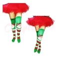 thumbnail image 1 of Calceta Media Navideña Santa Galleta Lolita Sexy Fetich Gato, 1 of 1