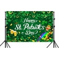thumbnail image 5 of 6x4ft St. Patrick's Day Backdrop for Photography, Spring Green Shamrock Photo Background Happy St.Patrick's Day Backdrop Banner, Spring Irish Green Lucky Shamrock Photo Background, 5 of 5