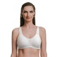 thumbnail image 1 of Brasier Deportivo para Mujer - PLAYTEX - Copas Moldeadas Sin Varillas - Soporte Cómodo - Modelo 4778 - Estilo Active - Color Blanco -Talla 36B, 1 of 3