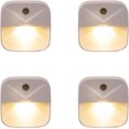 thumbnail image 1 of Luz nocturna LED Luces nocturnas enchufables a la pared - Sensor súper inteligente de atardecer a amanecer activado, encendido y apagado automatizado, utilizado para cocina, - Paquete de 4, 1 of 5