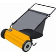 thumbnail image 4 of EastVita Push Lawn Sweeper 26-Inch Width Enhanced 4-Brush System 7 CuFt Hopper Capacity Heavy Duty Steel Frame for Yard and Leaves Garden Cleanup, 4 of 9