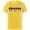 Yellow, variant on Disney Mickey Mouse Emoticon Expressions - Short Sleeve Cotton T-Shirt for Adults - Customized-Natural