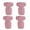 Pink, variant on Soumake 4-Pair Heel Pads – Reusable, Skin-Friendly Inserts for Women, Cushioning & Blister Prevention in Shoes