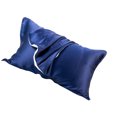 thumbnail image 3 of Funda de almohada multicolor de poliéster, funda de almohada de repuesto para cama, accesorios para ropa de cama, azul oscuro profundo sidaley HA7061-03B, 3 of 7