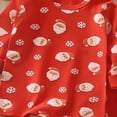 thumbnail image 5 of CAUYDY Kids Boys Clothes Baby Girls Sleepwear Long Sleeve Top and Elastic Waist Pants 2Pcs Set Soft Pajamas Winter Sizes 6-7 Years,Red, 5 of 6