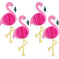 thumbnail image 1 of 4 Uds. Colgante de bola de panal de flamenco, decoraciones para fiestas, suministros de fiesta de cumpleaños, 1 of 5