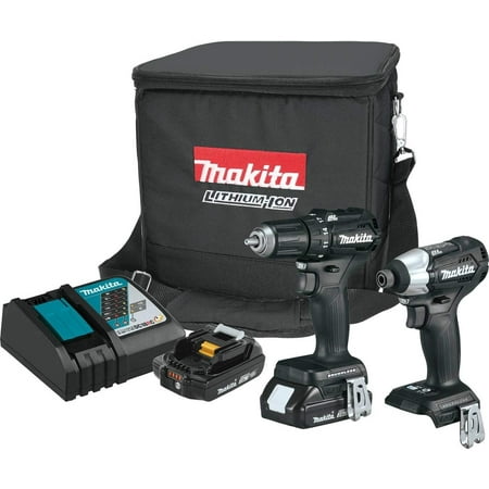 Makita CX200RB 18V LXT Lithium-Ion Sub-Compact Brushless Cordless 2-Pc. Combo Kit 2.0Ah