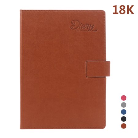 Tomshine 18K Self-Filling Plan Daily Planer Business Office Notebook Record Book Monthly Plan Notepad 128 Sheets for 12 Months