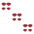thumbnail image 3 of kurtrusly Semelles Ajustables pour Talons Hauts, Bâton de Réparation de Talons Personnalisable, Rouge Vin, 3Set, 3 of 6