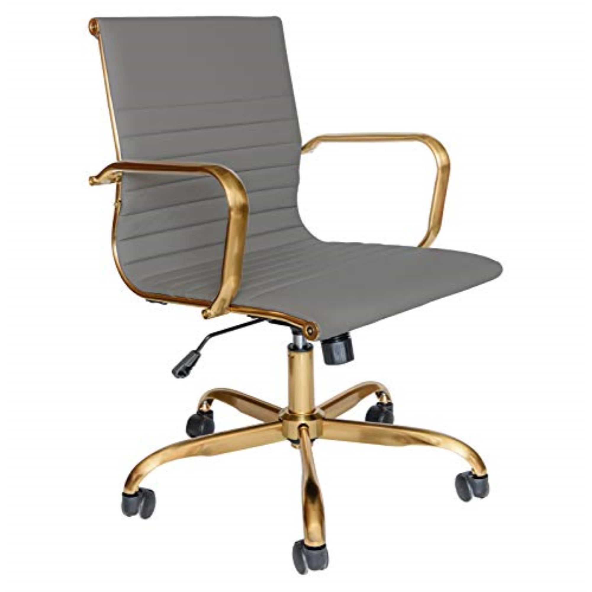 gold frame office chair