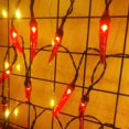 thumbnail image 2 of shiyou-Solar Red Chili String Lights, 50 LED Chili Shape Fairy String Lights Solar Operated String Lights for Wedding, Chinese New Year,Spring Festival,Party Decoration,Christmas, 2 of 4