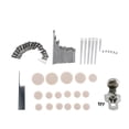 thumbnail image 1 of 1 Set Herramientas de Reparación para Accesorios para Producción Musical Electrónica Aprendiziaje 9 clases Hugo Piezas de reparación de clarinete, 1 of 10