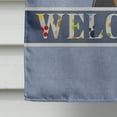 thumbnail image 4 of Carolines Treasures BB1426CHF Min Pin Welcome Flag Canvas House Size, 4 of 4