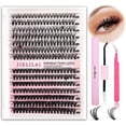 thumbnail image 3 of SCOOVY Eyelash Extension, All In 1 Eyelash Clusters with 240 Individual Eyelashes, 30D 40D Blend with Bonding and Sealing Eyelashes Strong Hold, Cluster Eyelash Clips, 3 of 4