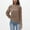 Beige, variant on Women's Long Sleeve Sparkle Shimmer Tops Loose Crew Neck Pullover Cute Sequins Party Disco Shirts Beige S