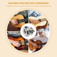 thumbnail image 2 of 10pcs Electric Guitar Strap Lock Studs Guitar Strap Fixators Guitar Strap Buckle Locks, 2 of 2