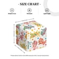 thumbnail image 4 of Kdxio Boho Bunny Print Tissue Box Cover,Square Decorative PU Leather Facial Paper Case Organizer Holder Dispenser for Bathroom,Night Stands,Desk,Car 5.2''X5.2''X5.2'', 4 of 8