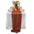 thumbnail image 1 of Cheesecloth Gauze Table Runner,Wedding Decor Arch Draping,Gauze Event Centerpiece Runner, 1 of 7