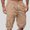 Khaki, variant on Shorts Men Cargo Jogger with Pockets Hiking Shorts Comfortable Summer Essentials Men's Fashion