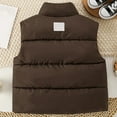 thumbnail image 4 of Toddler Puffer Vest Sleeveless Jacket Lightweight Outerwear Jackets & Vests Kids Kids Winter Clothes Little Girl 6-7 Years, 4 of 4