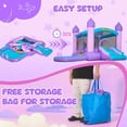 thumbnail image 5 of COCLUB Inflatable Bounce House for Kids Outdoor & Indoor, Toddler Bouncy Castle with Slide, Blower, Ball Pit - 6-in-1 Jumping Toy for Ages 2-5 (154x113x90”), 5 of 9