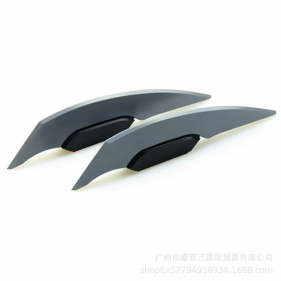ITSELFER 2PCS Motorcycle Winglet Universal Motorcycle Spoiler Wing Easy to Install and Stylish Side Winglet for Motorbikes Scooters and Electric Bikes