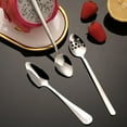 thumbnail image 1 of YAOMOBB Food Feeding Spoon Polished Food Spoon Smooth Edge Heat Resistant Rustproof Stainless Steel, 1 of 6