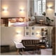 thumbnail image 3 of Aplique de pared Interior LED Iluminación ajustable Lámparas de pared Blanco 7W Lámpara de pared moderna Arriba Abajo Apliques de pared Luz decorativa de aluminio para dormitorio Sala de estar Cocina, blanco cálido 3000K brillar Electrónica, 3 of 5