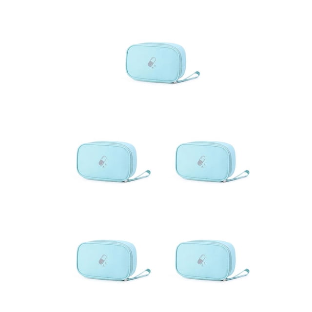 Bearachild Kit médico para el hogar, botiquín de primeros auxilios para interiores, bolsa de almacenamiento de capacidad portátil para Type2 NO2