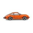 thumbnail image 5 of 1977 Porsche 911 (930) 3.0 Carrera Orange with Black Stripes 1/18 Diecast Model Car by Solido, 5 of 10