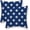 Blue Star, variant on 4th of July Pillow Covers 16 x 16 Inch Set of 2 Navy Blue Red Polka Dot Striped Decorative Outdoor Throw Pillow Covers Linen Modern Boho Geometry Pillowcase for Home Sofa Couch Decor